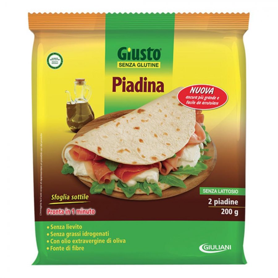 GIUSTO S/G Piadina 2x100g