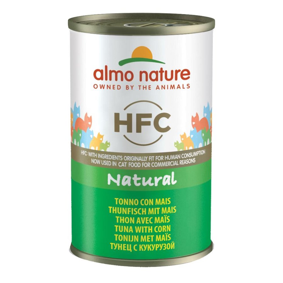ALMO NATURE GATTO HFC NATURAL TONNO MAIS 140GR (lattina)