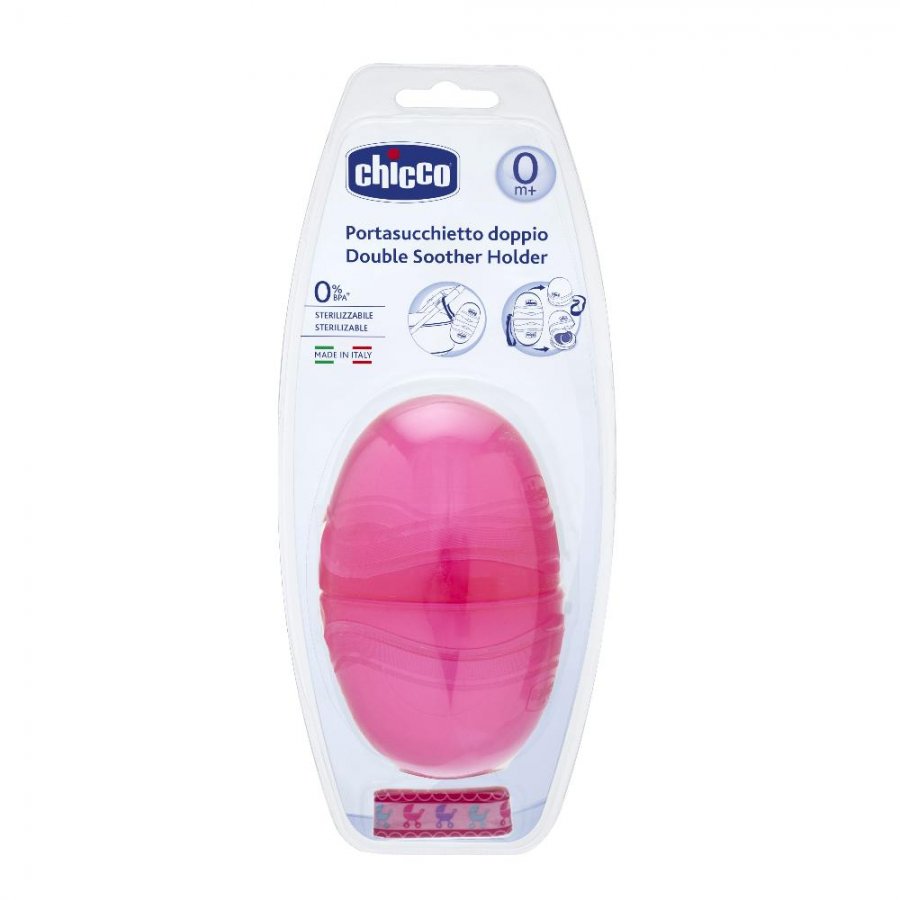 CHICCO PortaSucchietto Doppio Rosa 0m+