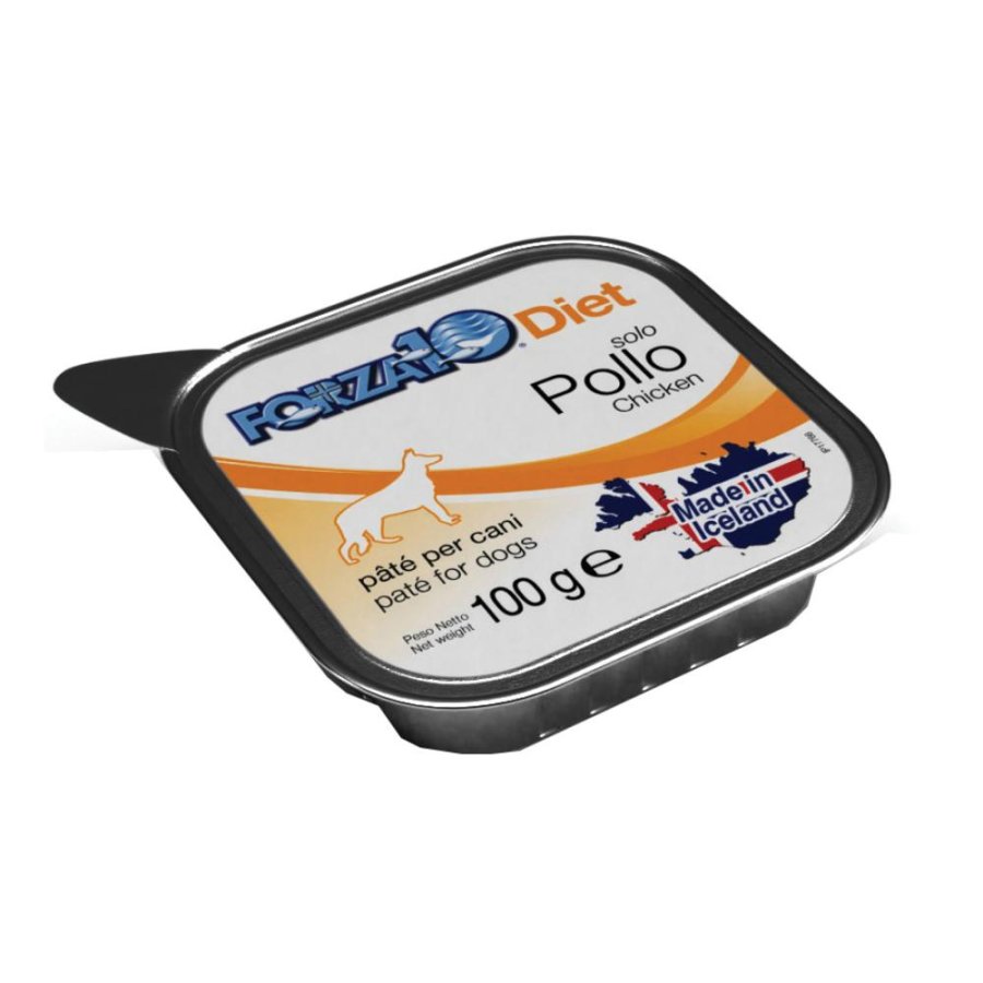 FORZA10 CANE DIET PATE' SOLO POLLO 100GR (vaschetta) FORZA10 CANE DIET PATE' SOLO POLLO 100GR (vaschetta)