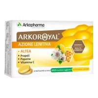 Arkopharma Arkoroyal Papaina+Propoli 24 Pastiglie - Integratore Alimentare Propoli per Mal di Gola