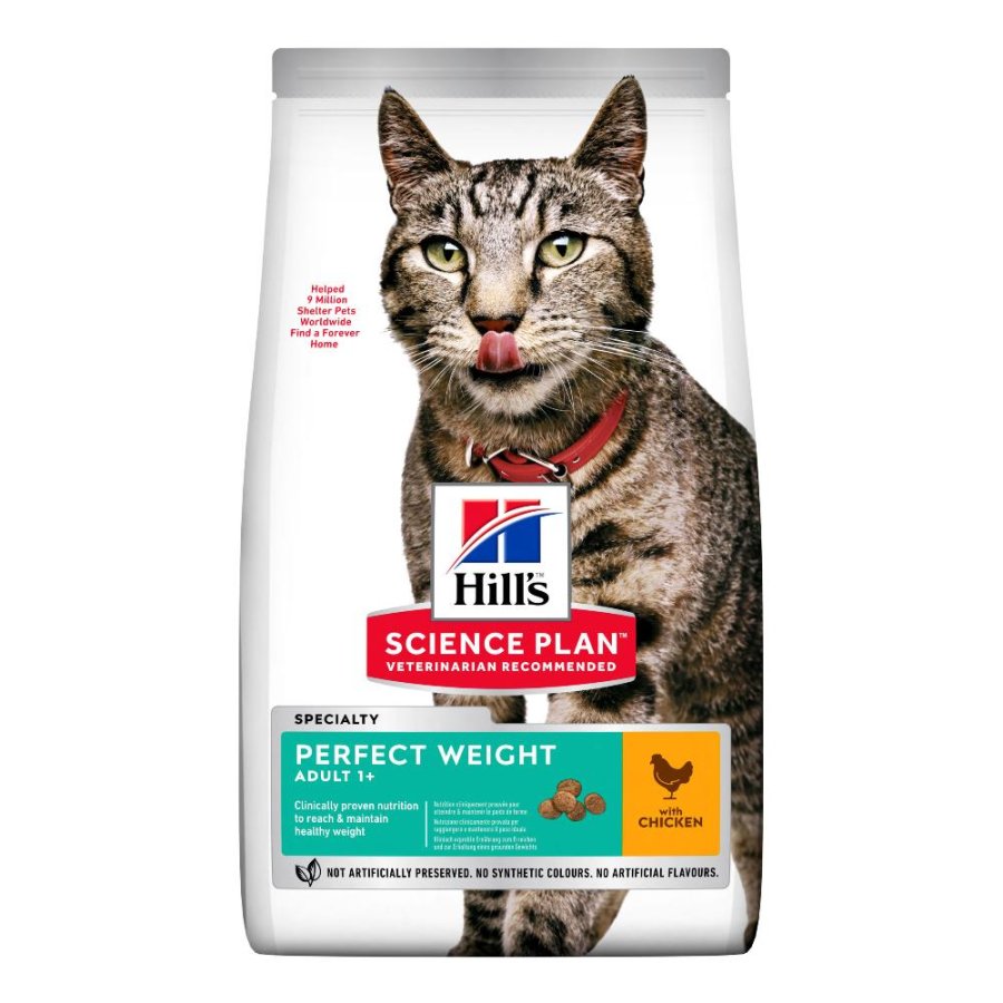 HILL'S GATTO SCIENCE SPECIALITY PERFECT WEIGHT ADULT POLLO 1,5KG