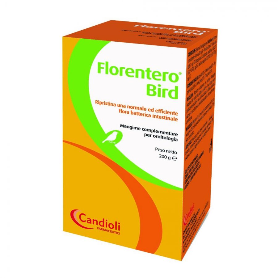 Florentero Bird Mangime Complementare per Uccelli 200g - Alimentazione Bilanciata per Pappagalli e Uccelli da Gabbia