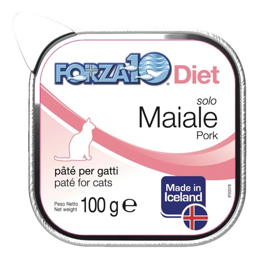 FORZA10 GATTO DIET PATE' SOLO MAIALE 100GR (vaschetta) FORZA10 GATTO DIET PATE' SOLO MAIALE 100GR (vaschetta)