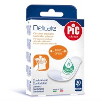 Pic Delicate Cerotto Delicato 19x72mm 20 Pezzi - Protezione Cutanea Sicura Pic Delicate Cerotto Delicato 19x72mm 20 Pezzi - Protezione Cutanea Sicura