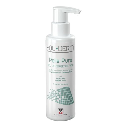 YouDerm Pelle Pura Gel Detergente Viso 50ml - Detergente Delicato per Pelli Impure