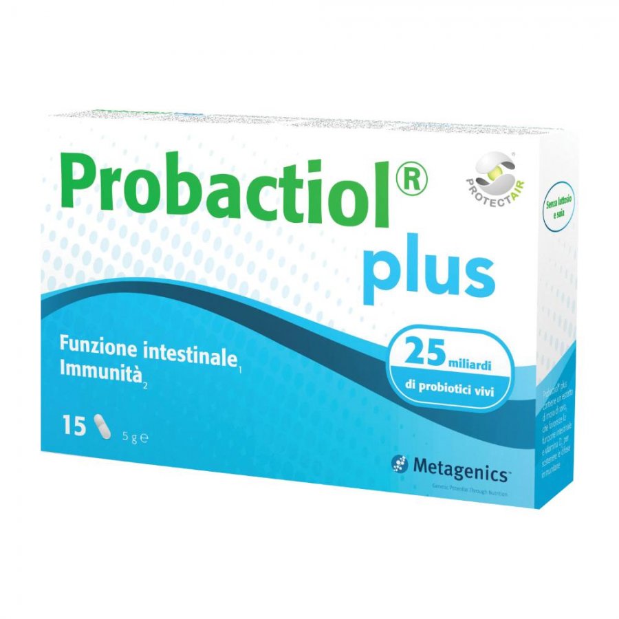 Probactiol Plus - Per l'equilibrio della flora intestinale 15 Capsule