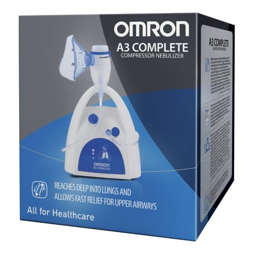 Omron A3 Nebulizzatore con Doccia Nasale 1 Pezzo - Terapia Respiratoria