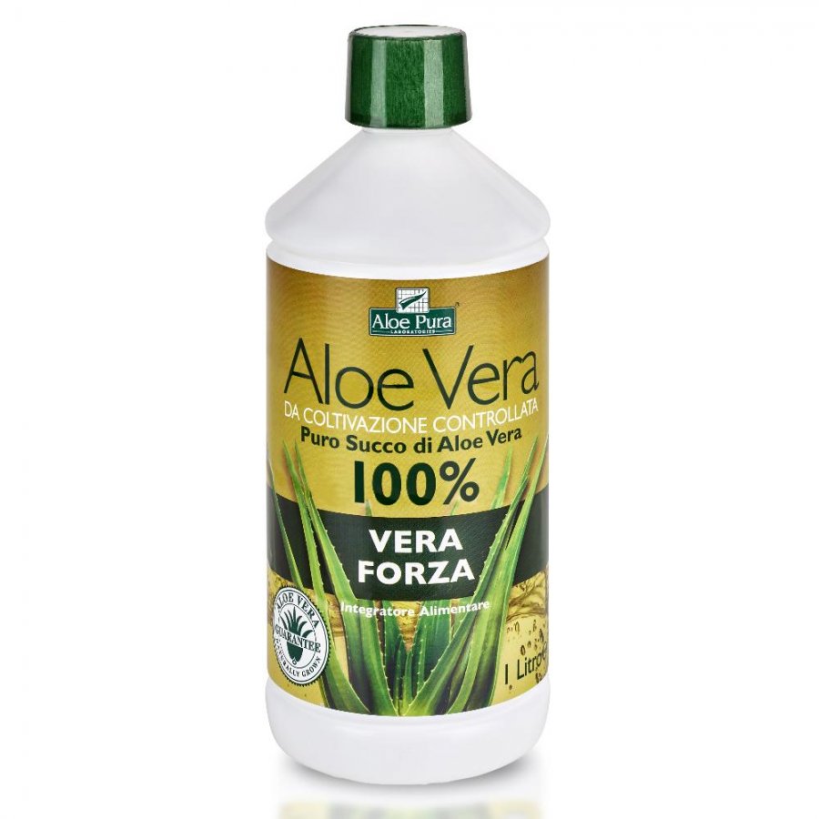 Puro Succo 100% Aloe Vera - 500 ml - Benefici Naturali per la Salute