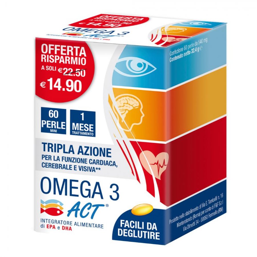 Omega 3 Act - 60 perle