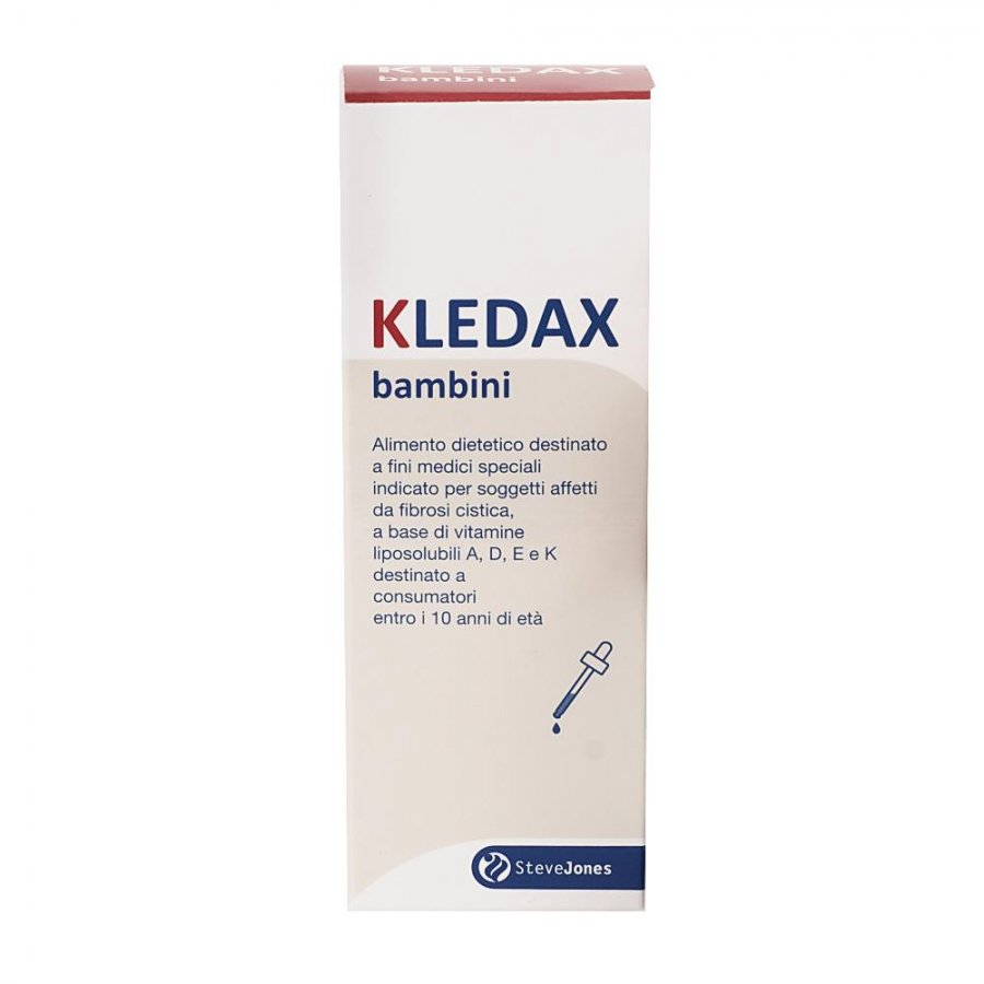 Kledax Bambini 50ml - Integratore di Vitamine A, D, E, K per Fibrosi Cistica