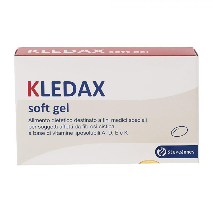 Kledax Softgel 30 Capsule - Integratore per Fibrosi Cistica