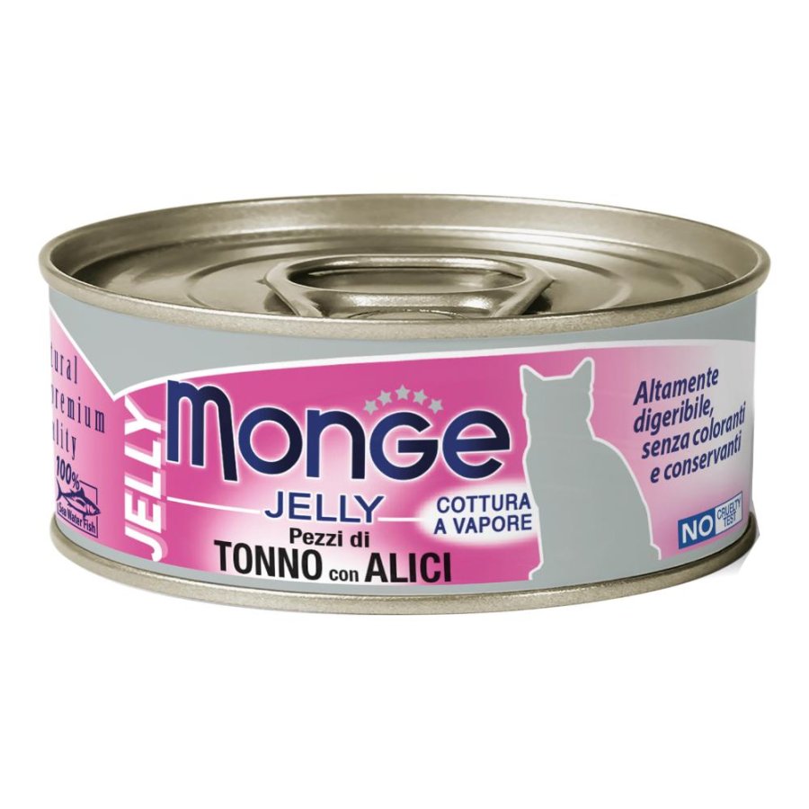 MONGE GATT JELLY TONN/ACCIUG 80G