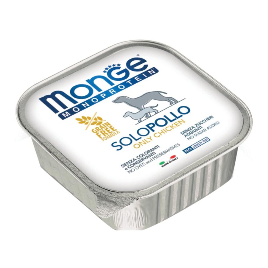 MONGE CANE MONOPROT SOLO POLLO 150G