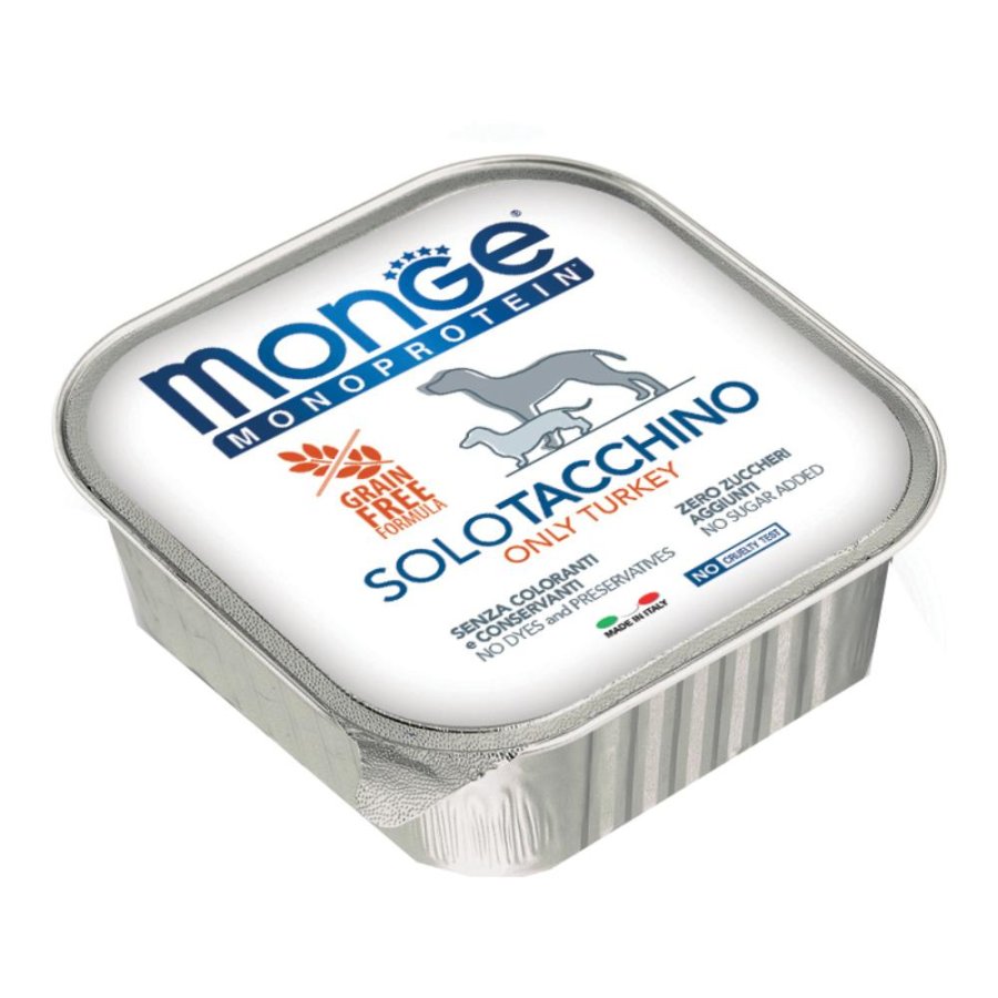 MONGE MONOPROT SOLO TACCHINO 150G