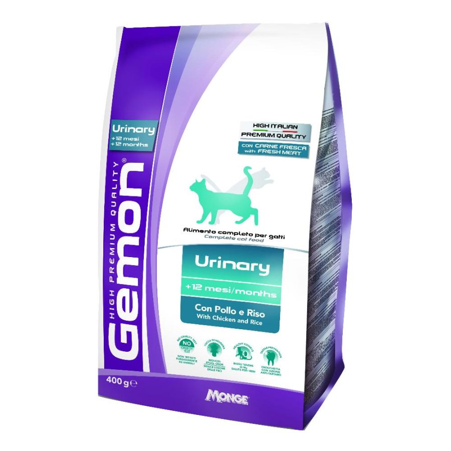 GEMON GATTO URINARY POLLO 400GR