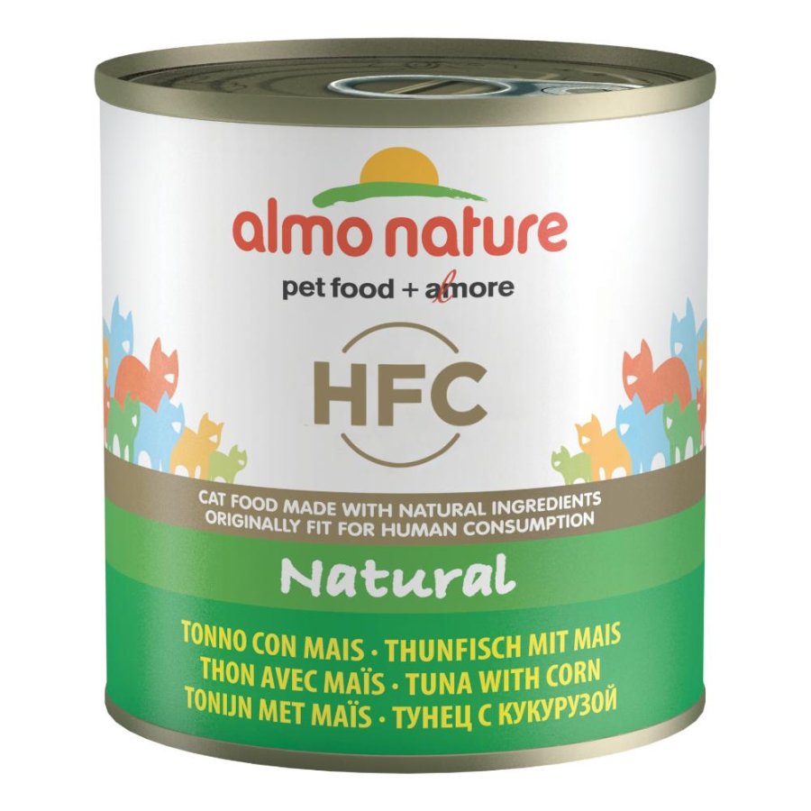ALMO NATURE GATTO HFC NATURAL TONNO MAIS 280GR (lattina)