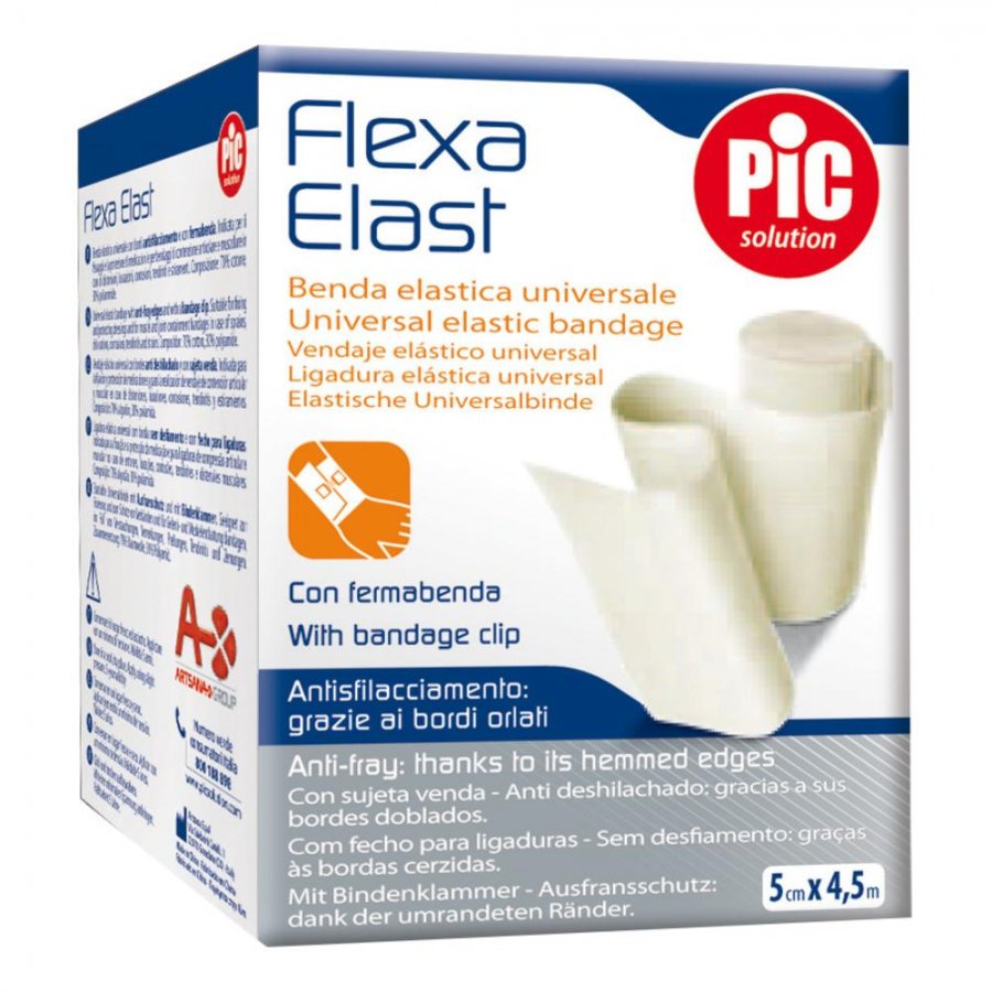 FLEXA ELAST Benda Bianca cm  8x4,5mt