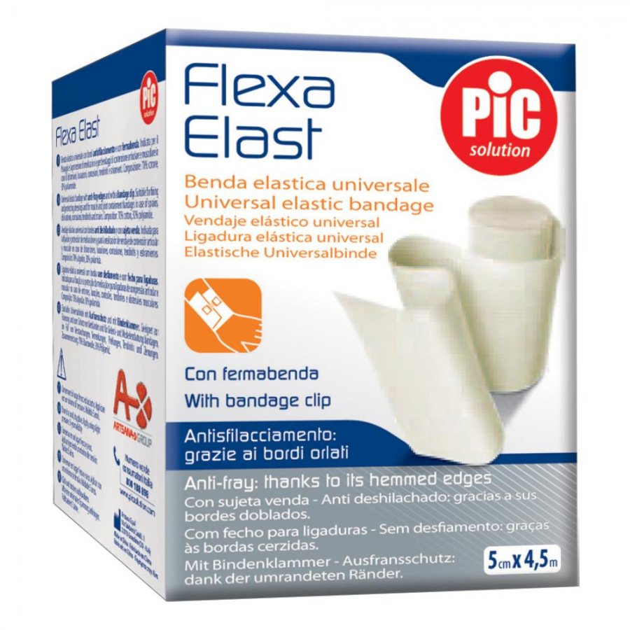 FLEXA ELAST Benda Bianca cm 15x4,5mt