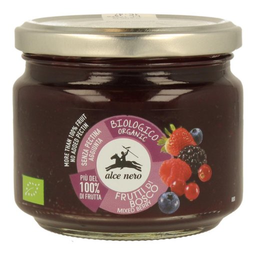 Alce Nero, Composta di Frutti di Bosco Biologica, 270g