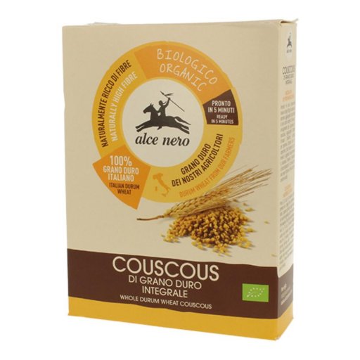 Alce Nero, Couscous di Grano Duro Integrale Biologico, 500g