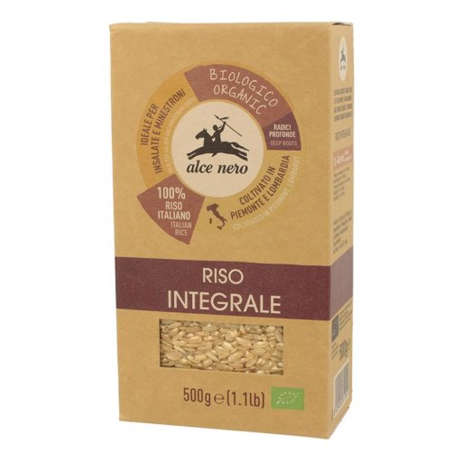 Alce Nero, Riso Integrale Biologico, 500g