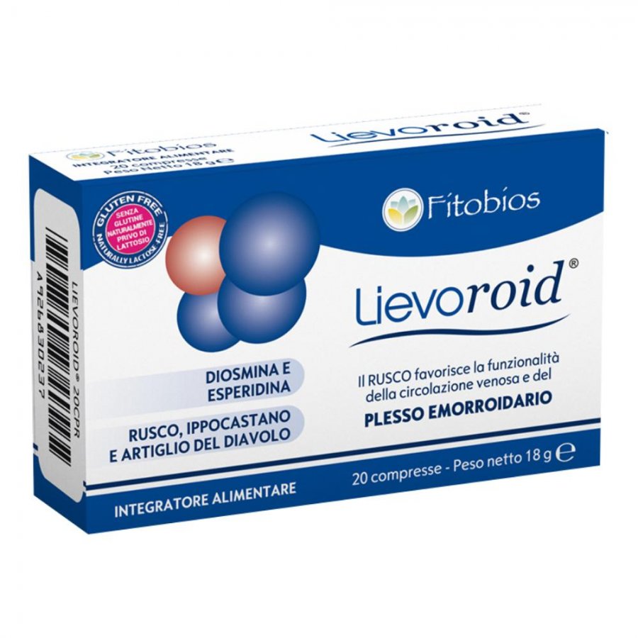 Lievoroid 20 Compresse - Integratore per il Benessere Intestinale