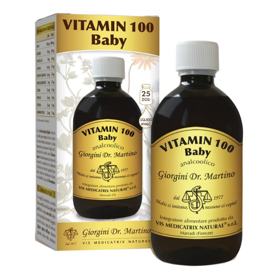 VITAMIN 100 BABY 500ML LIQ ANALC