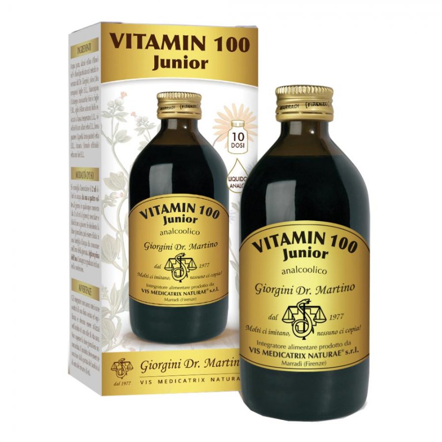 JUNIOR 200ML LIQ A VITAMIN 100