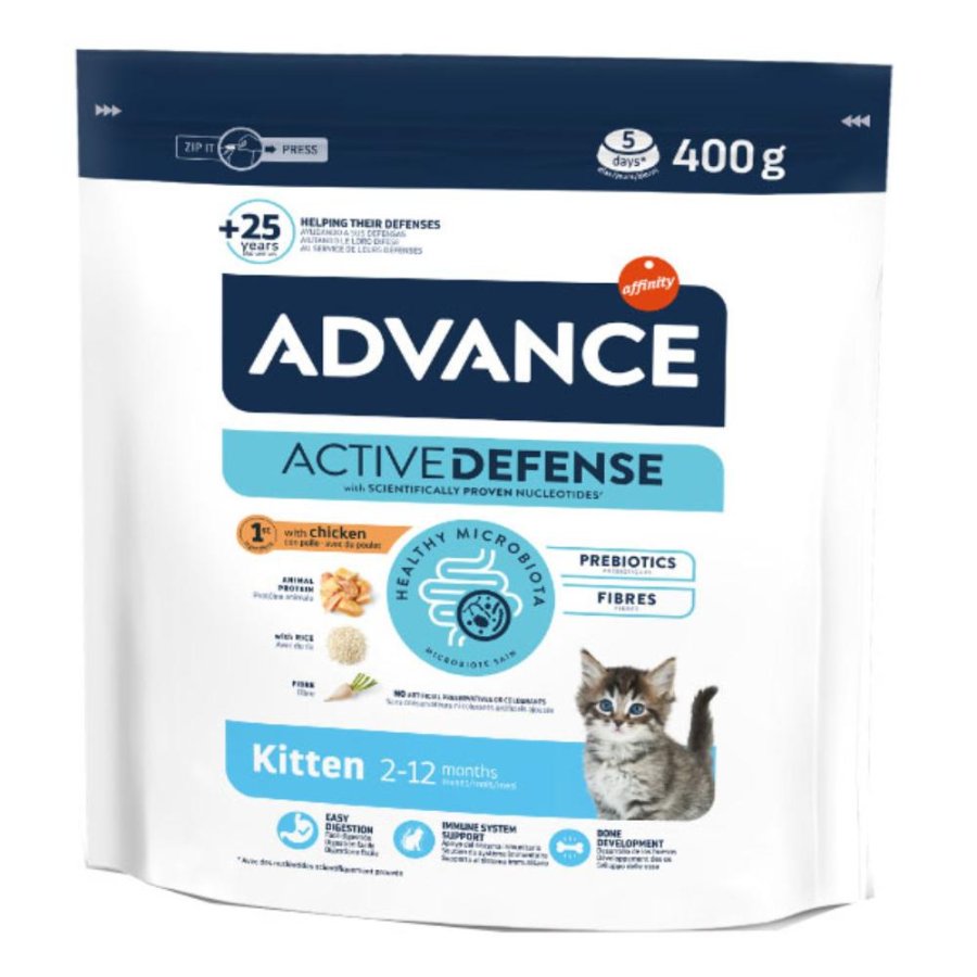 ADVANCE GATTO KITTEN POLLO 400GR