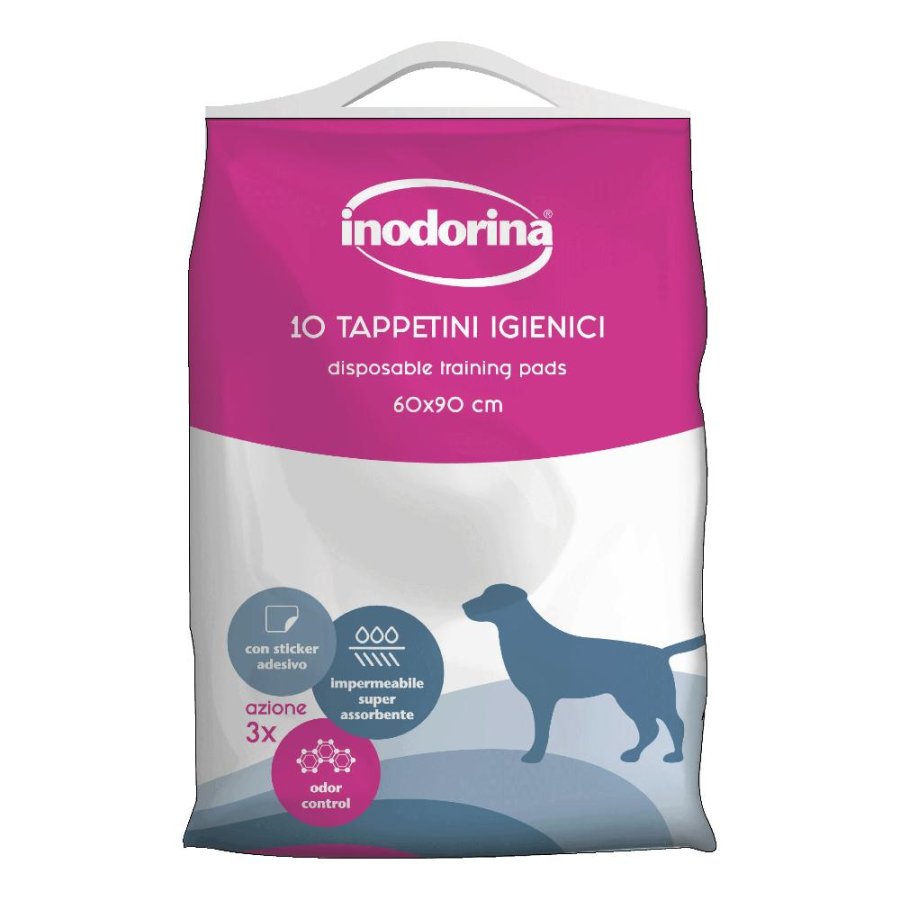 INODORINA TAPPETINO IGIENICO NEUTRO 60x90CM 10PZ