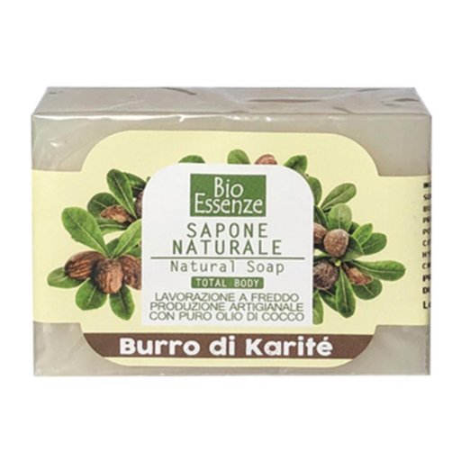 Sapone Karitè Bioessenze 100g - Sapone Artigianale Nutriente e Idratante