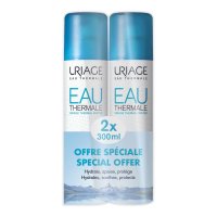 Uriage - Acqua Termale Spray 2x300ml - Idratante e Lenitiva per la Pelle