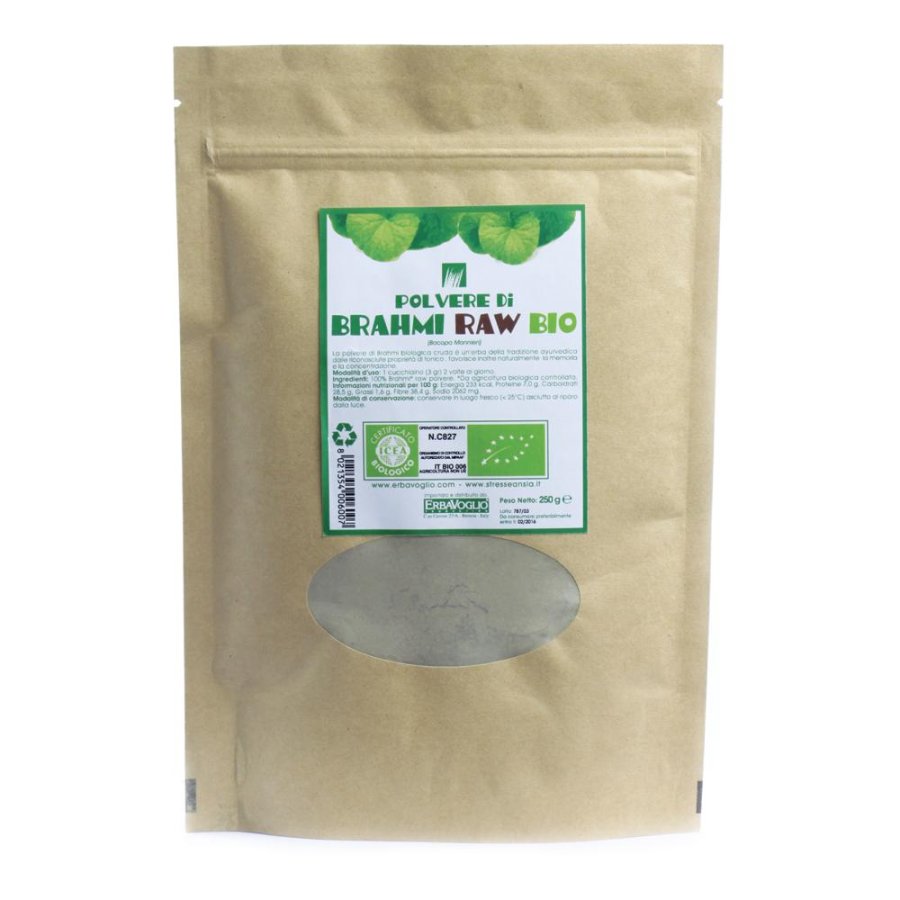 POLVERE DI BRAHMI BIO 250G POLVERE DI BRAHMI BIO 250G