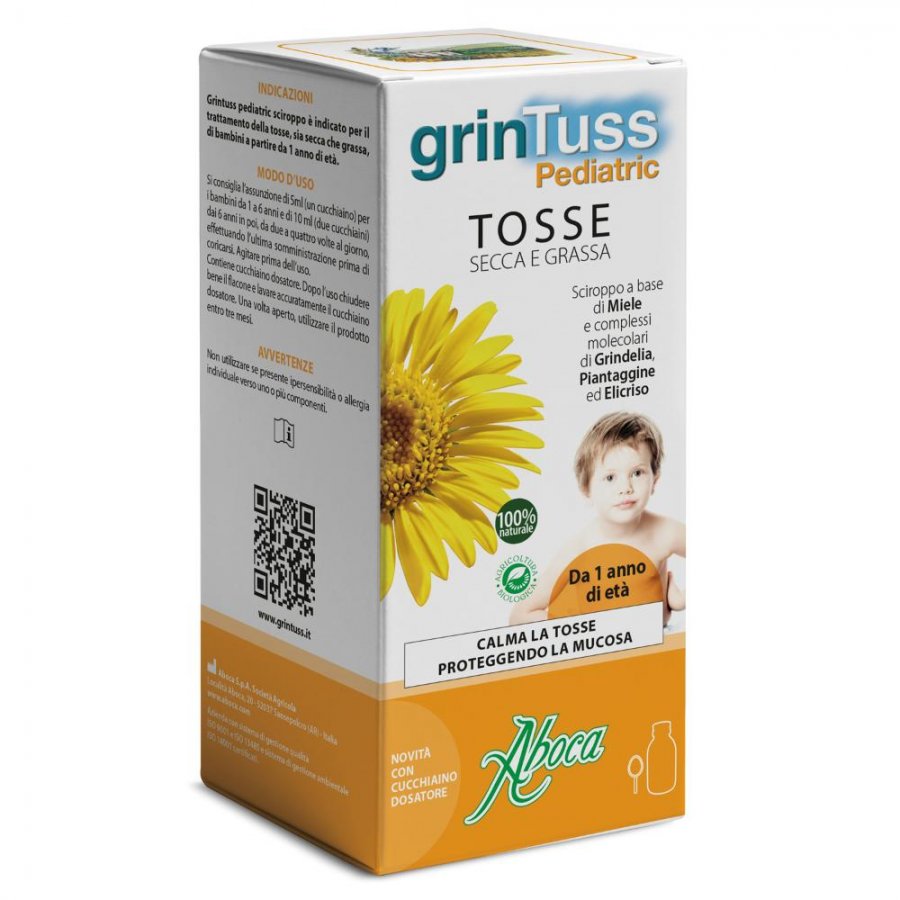 Aboca - GrinTuss Pediatric Sciroppo Tosse 180g