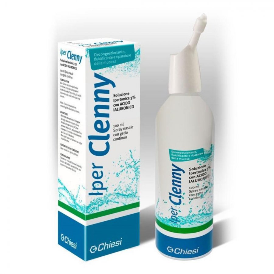 Iper Clenny Spray Nasale 100ml - CHIESI FARMACEUTICI SpA - Spray nasale a getto continuo