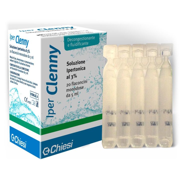 IPER CLENNY SOLUZIONE IPERTONICA MONODOSE 20 FLACONI 5 ML