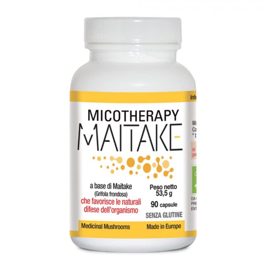 Micotherapy Maitake Integratore Alimentare - Riequilibrio Metabolico, 90 Capsule