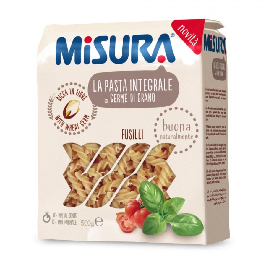 MISURA Pasta Integrale Fusilli 500g