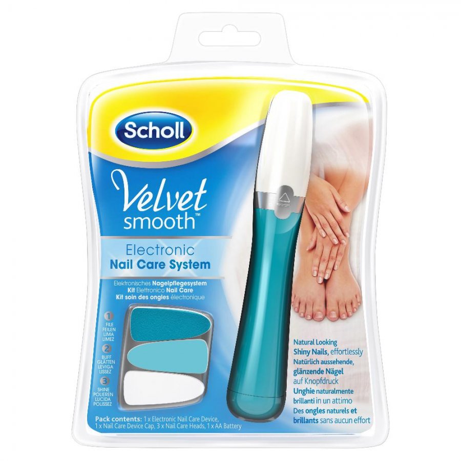 Dr. Scholl Velvet Smooth Kit Elettronico Nail Care Mani e Piedi - Cura Completa e Professionale