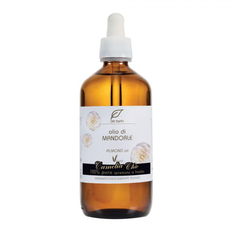 Dr Taffi Olio di Mandorle alla Camelia 250ml - Emolliente Vegano 100% Naturale