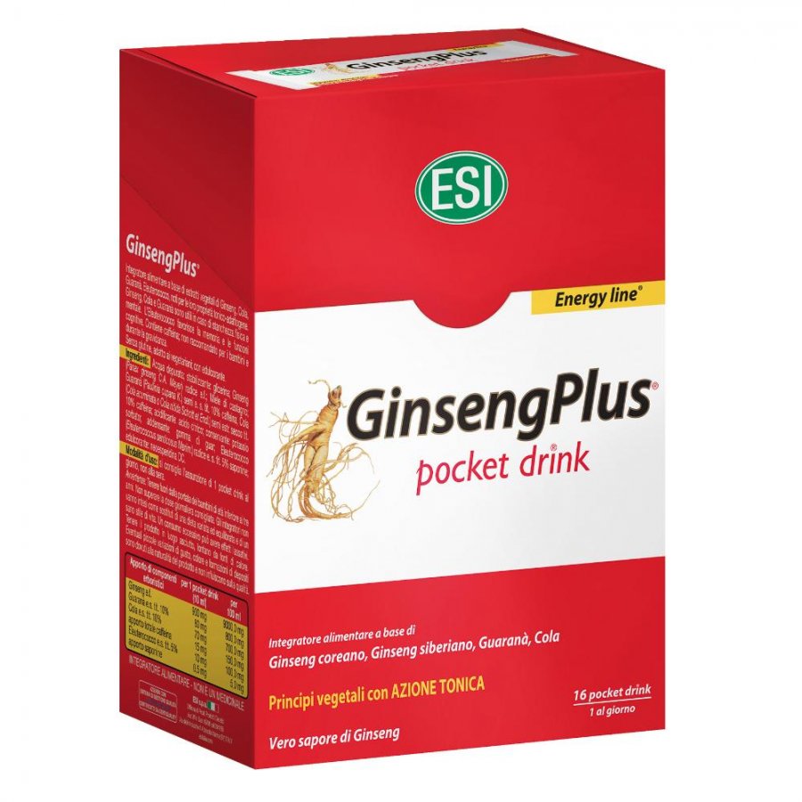 Esi - GinsengPlus 16 Pocket Drink