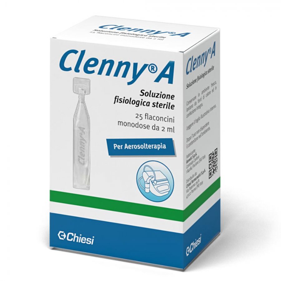 Clenny A Soluzione Fisiologica Sterile 25 flaconcini