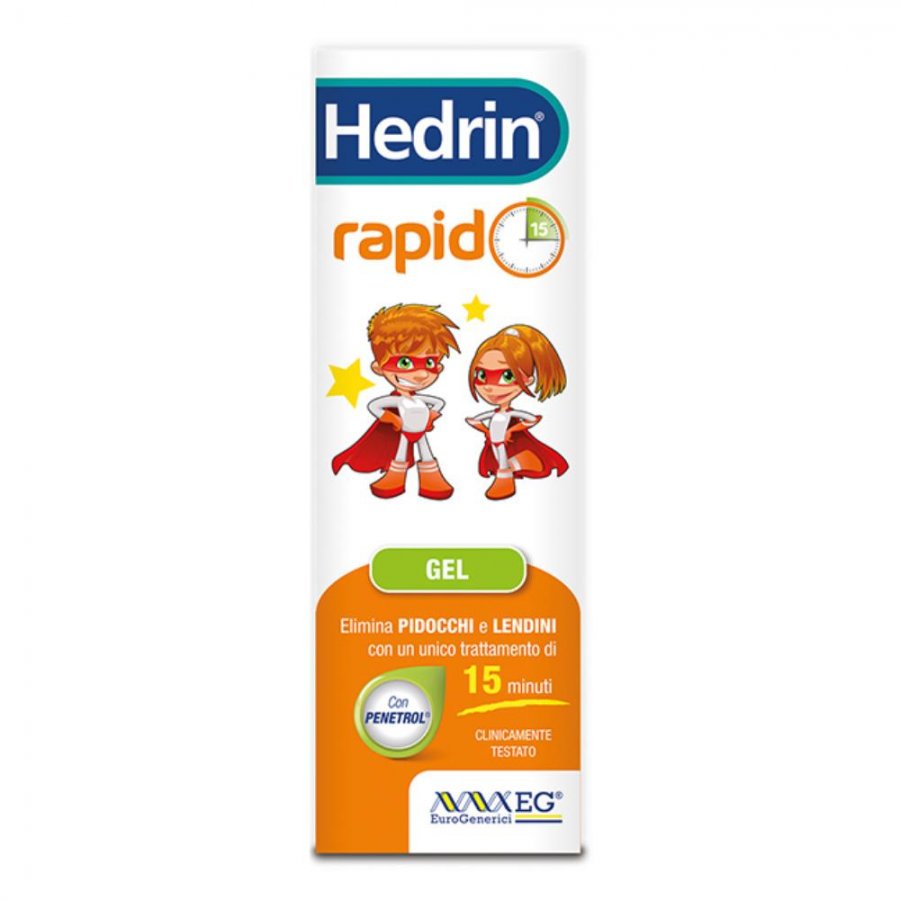 Hedrin Rapid Gel Antipidocchi 100 ml