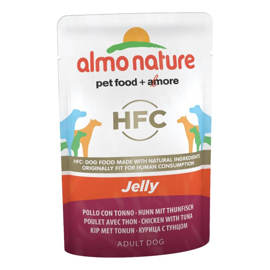 ALMO NATURE CANE CLASSIC JELLY ADULT POLLO TONNO 70GR (bustina)