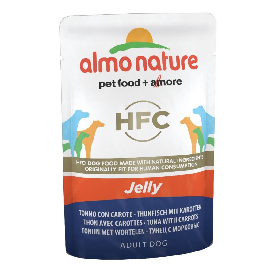 ALMO NATURE CANE HFC JELLY ADULT TONNO CAROTE 70GR (bustina)