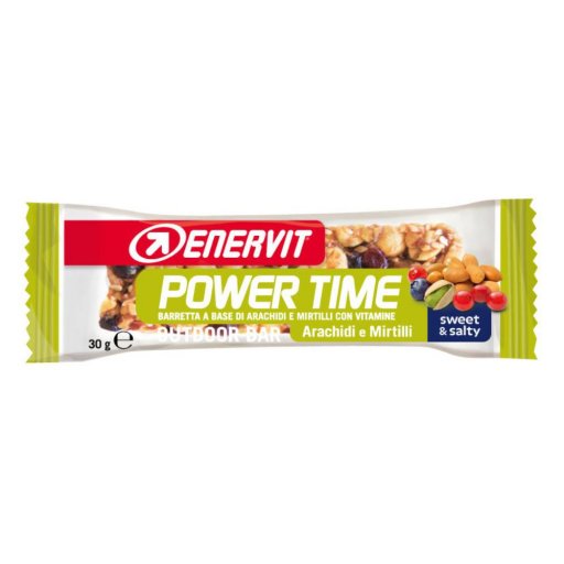 Enervit Power Time Arachidi e Mirtilli Barretta da 30 g