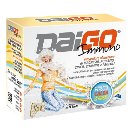 Daigo Immuno Integratore Sistema Immunitario 14 Bustine - Potenzia le Difese durante l'Inverno