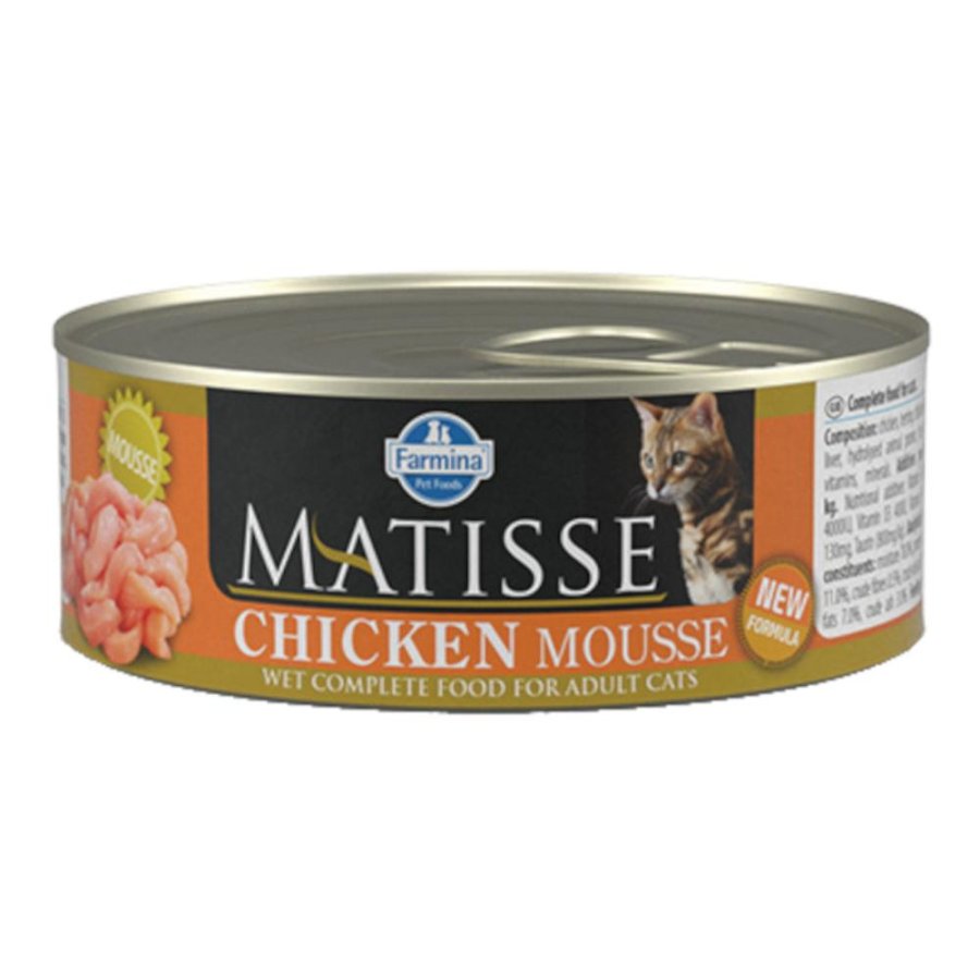 FARMINA MATISSE GATTO MOUSSE ADULT POLLO 85GR (lattina)