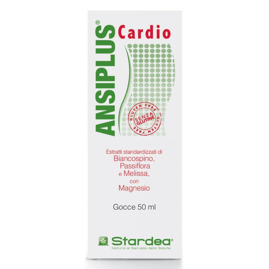 Ansiplus Cardio - Integratore alimentare per il rilassamento fisiologico gocce 50 ml